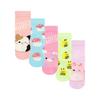 Squishmallows Girls Characters Calf-Length Socks (Pack of 5)