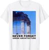 Glem Aldrig Græsk Arkitektur Sjovt Historie Meme Grafisk T-shirt