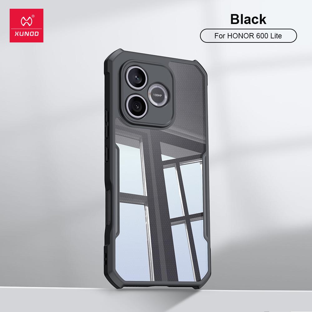 For Honor 600 Lite Case XUNDD Luxury Casing Transparent Back Cover Airbag Shockproof Bumper Protective Cases
