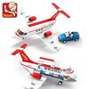 275PCS 0365 City Aviation Airport World Series Concept Aircraft Airplane Bus Model Building Blocks Children Diy Toys Kids Gifts