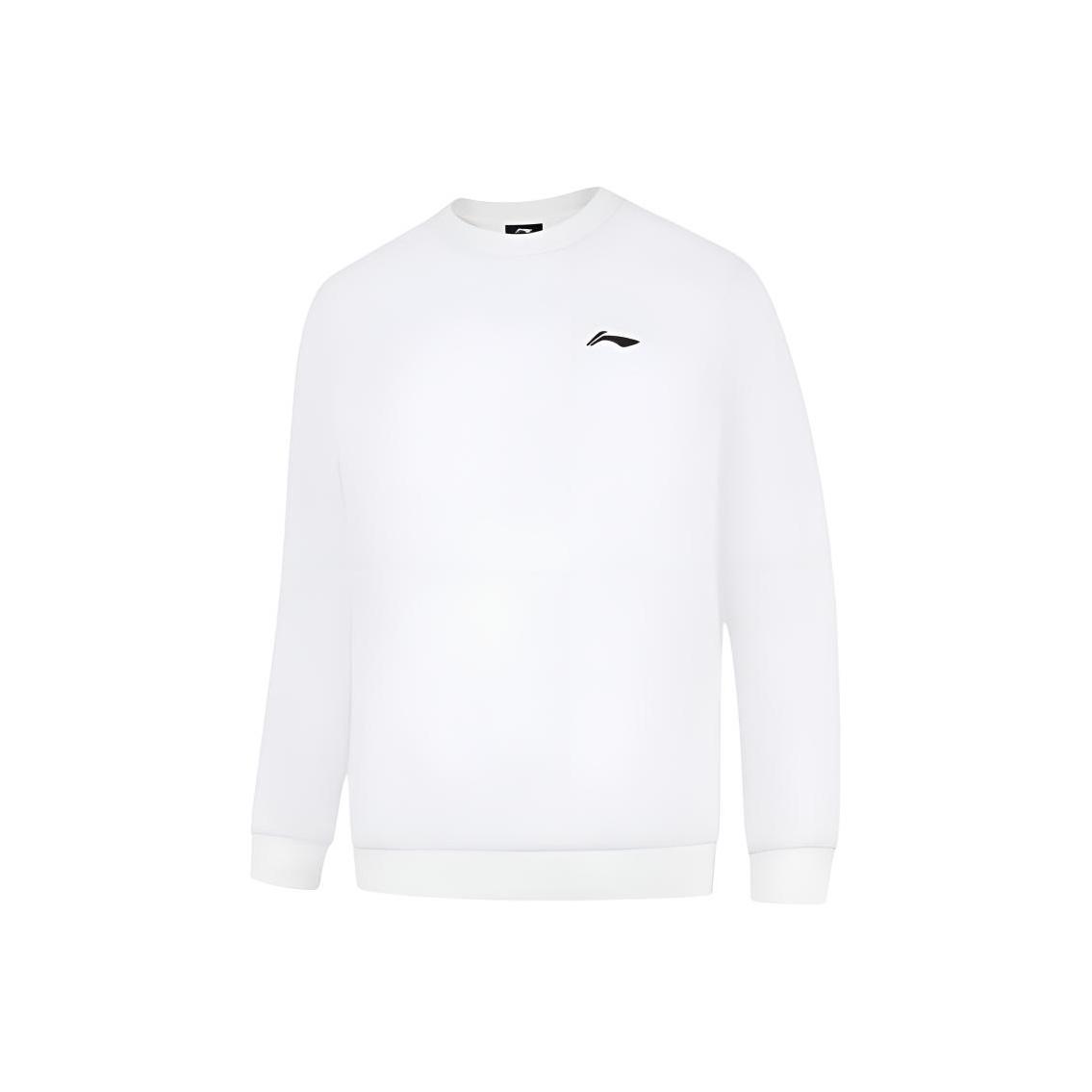 

Li Ning Спортивный стиль жизни Серия Круглый вырез Простой пуловер Удобный Универсальный Повседневный Свитшот Свитшот унисекс AWDVE37-4