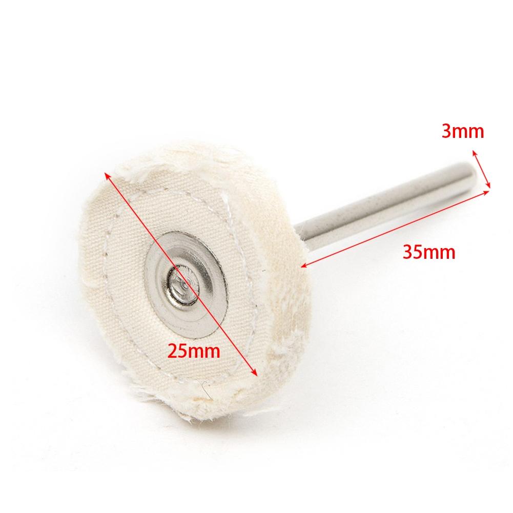 Polishing Wheel Buffing Wheel Grinding Head Silver