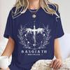 Basgiath War College Tshirt Trendy Dragon Fantasy Reader Bookish Tshirt Stylish Women Unisex Graphic Reading Tee Shirt