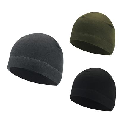 Teplá zimní čepice s lebkou Soft Polar Fleece Čepice Silná větruodolná čepice Outdoor Beanie Cap Lyžařská čepice Unisex Vhodné pro Unisex 1PC