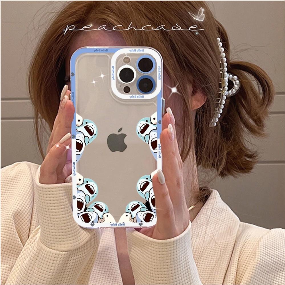 Funny Shark Phone Case For IPhone 14 13 12 11 Pro Max XS X XR SE 2020 6 7 8 Plus Mini Protective Cover