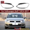 Накладка на фару Volkswagen Golf 7 (Модель 2014-2017) Прозорий абажур MK7