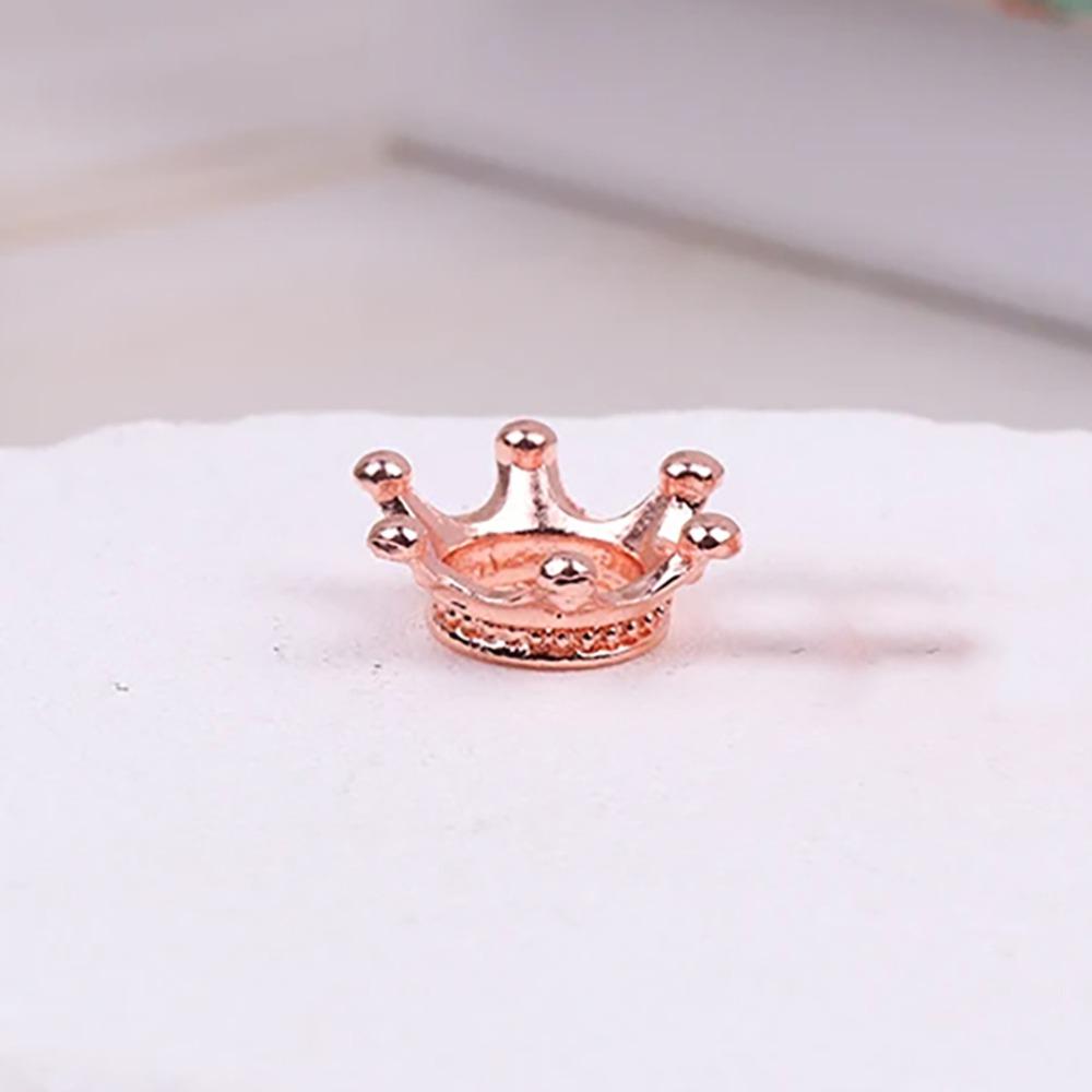 Model Toys Dollhouse Miniature Metal Crown Ornaments Mini Princess Crown Dollhouse  Dollhouse