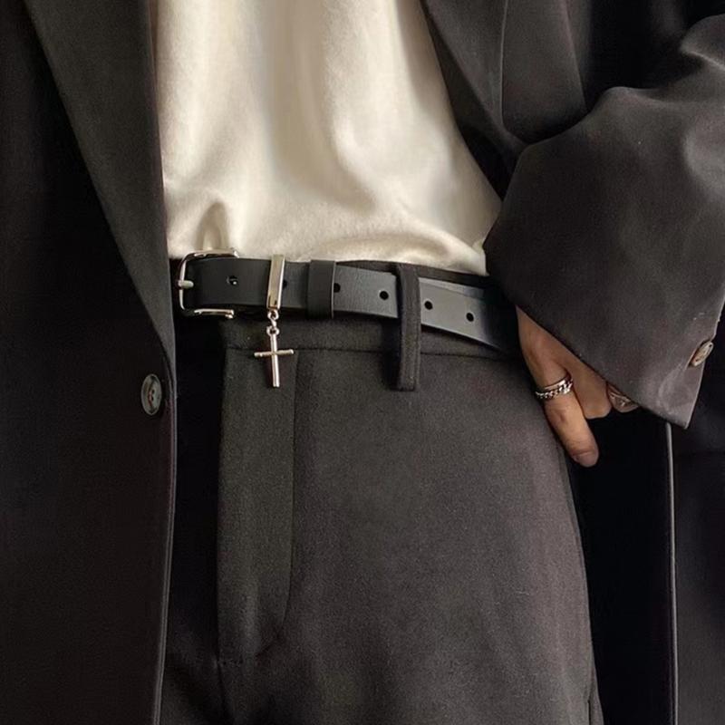 Harajuku Hot Girls Waist Belt with Adjustable Pin Buckle Universal Ladies Coat Dress Waistband Western Style PU Belt