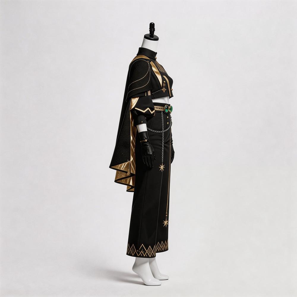 Hoshimachi Suisei Cosplay Costume VTuber Budokan Outfit Idol Live Stage Dress for Comic Con