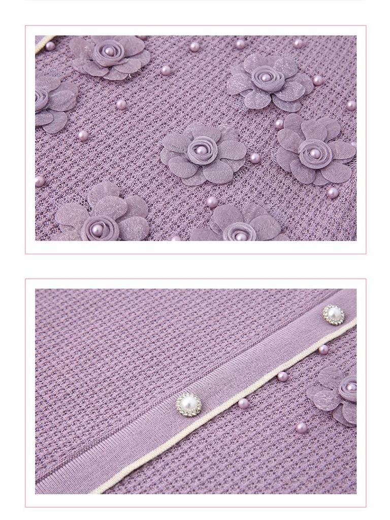 2025 New Style Grandma's Knitwear: Spring & Autumn Long Sleeve Pullover for Middle-Aged & Elderly Women