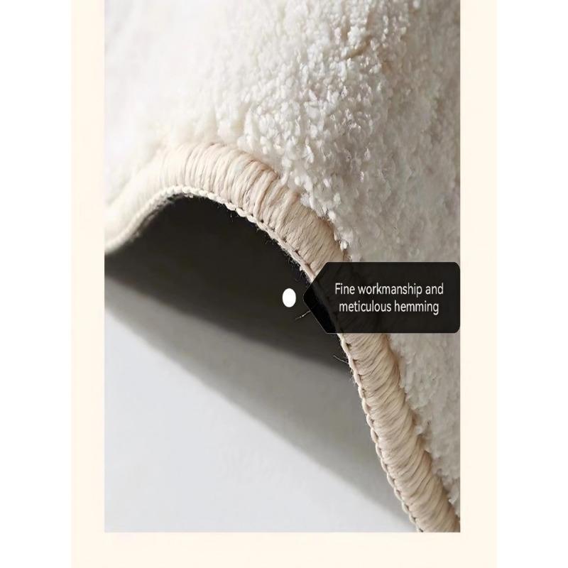 Dajiang simple water absorption thickened bathroom floor mat, bathroom door household flocking non-slip mat, bedroom floor mat