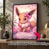 Personalized Eevee Diamond Art Custom Name 5D Diamond Painting Full Drill DIY Craft