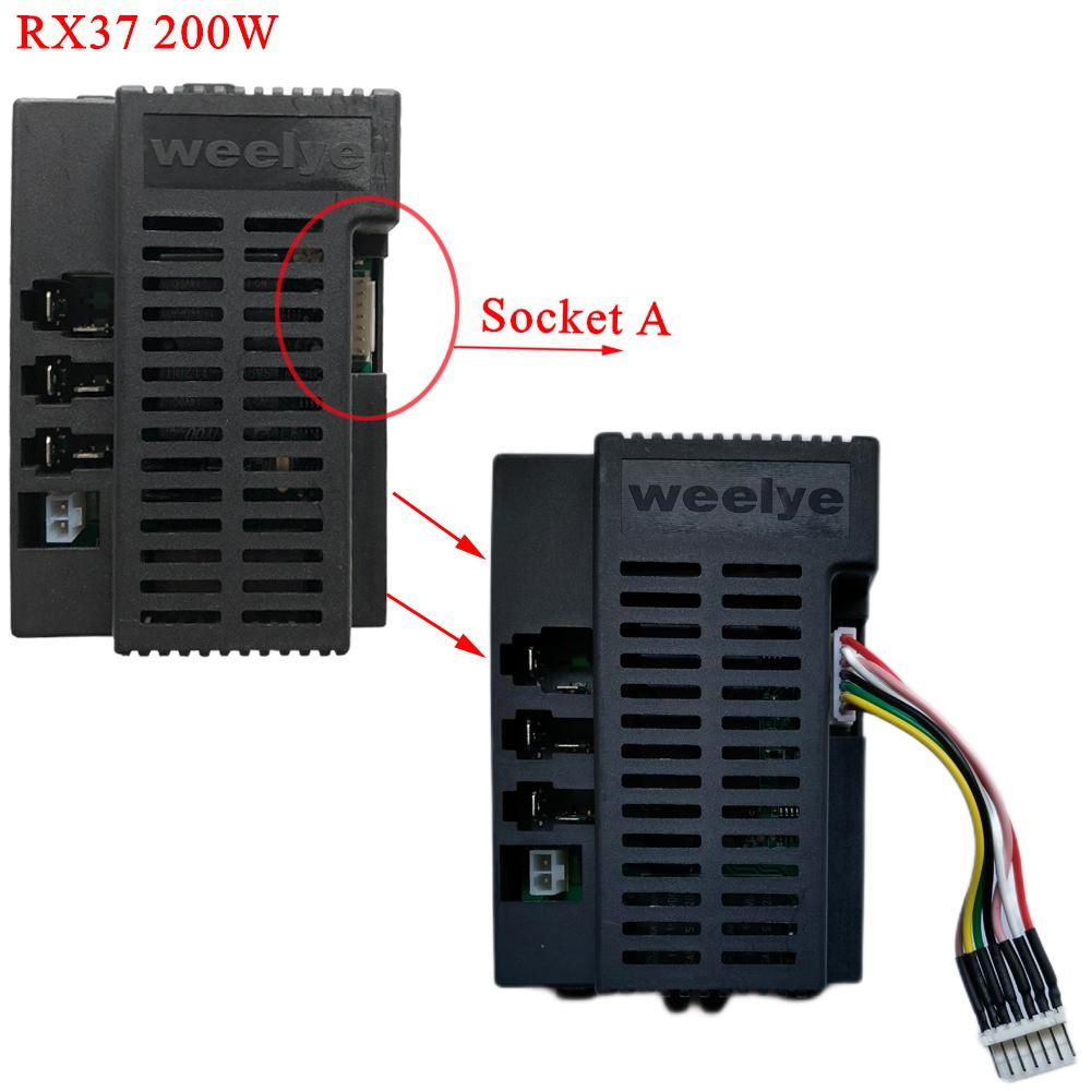 Berica Weelye 12V RX37 RX71 24V RX30 RX74 High Power Children Electric Ride On Car Remote Control Box Unit Receiver Motherboard