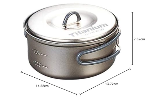 EVERNEW Titanium Cooker 1 Ceramic ECA421
