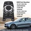 10pin Media Switch Controller Joystick 65829206444 Replacement for BMW F01 F02 F04 F07 GT F10 F11 5 7 Series 2007-2013#65829206446 9206444 Mustrod