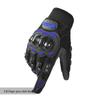 Unisex Four-Season Motorcycle Half-Finger Tactical Gloves - Off-Road, Anti-Slip, Hard Shell Protection