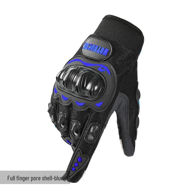 Unisex Four-Season Motorcycle Half-Finger Tactical Gloves - Off-Road, Anti-Slip, Hard Shell Protection