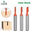 8-Piece Straight Router Bit Set - Metric Woodwork Trimming Bits