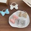 High-End Korean Sequin Bow Hair Ties for Girls - Sparkly Cute Baby Ponytail Holders