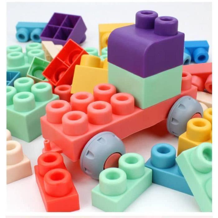 Mattoncini da Costruzione Morbidi 80 pezzi