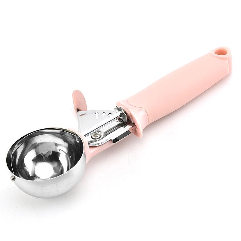 Stainless Steel Ice Cream & Fruit Baller Spoon Household Gadget