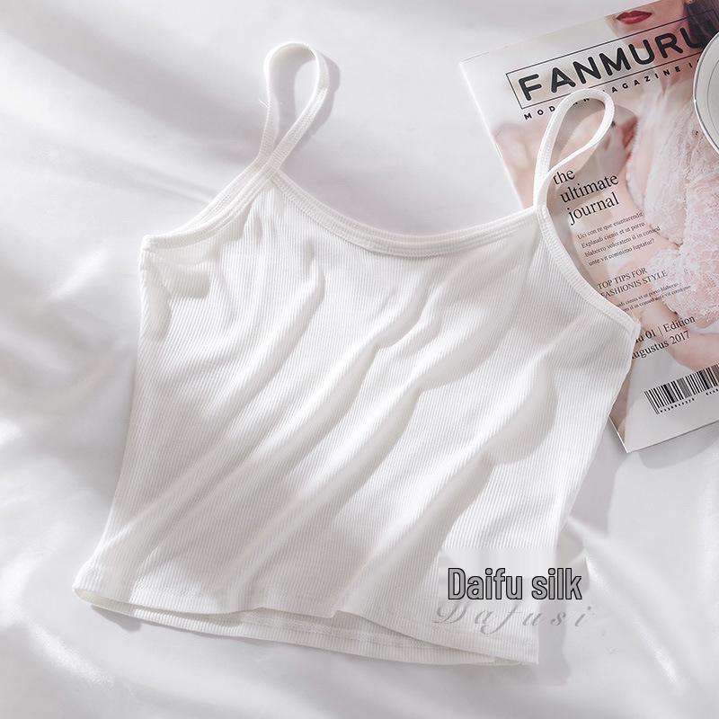 Women's Ribbed Modal Bandeau Tank Top - Slimming Stretch Basic Camisole