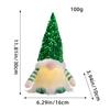 30cm Christmas Decorations with Light Sequins Santa Claus Doll Xmas LED Lights Rudolph Home Decor