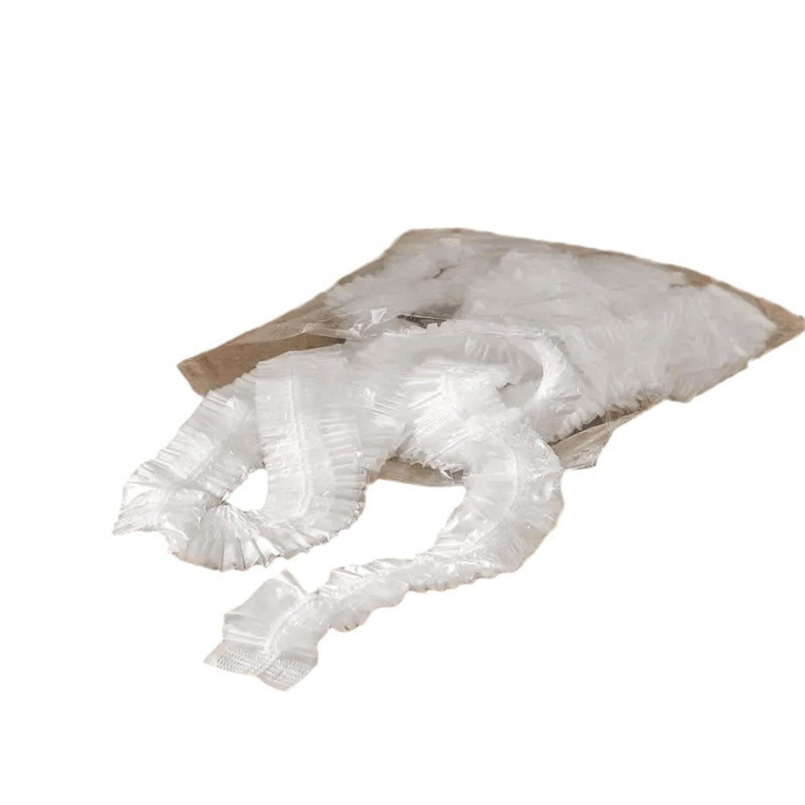 

100 Pack Kitchen Dust Cover 90x110cm Waterproof Effective Dustproof Cover Plastic Texture for Home Appliances Protection