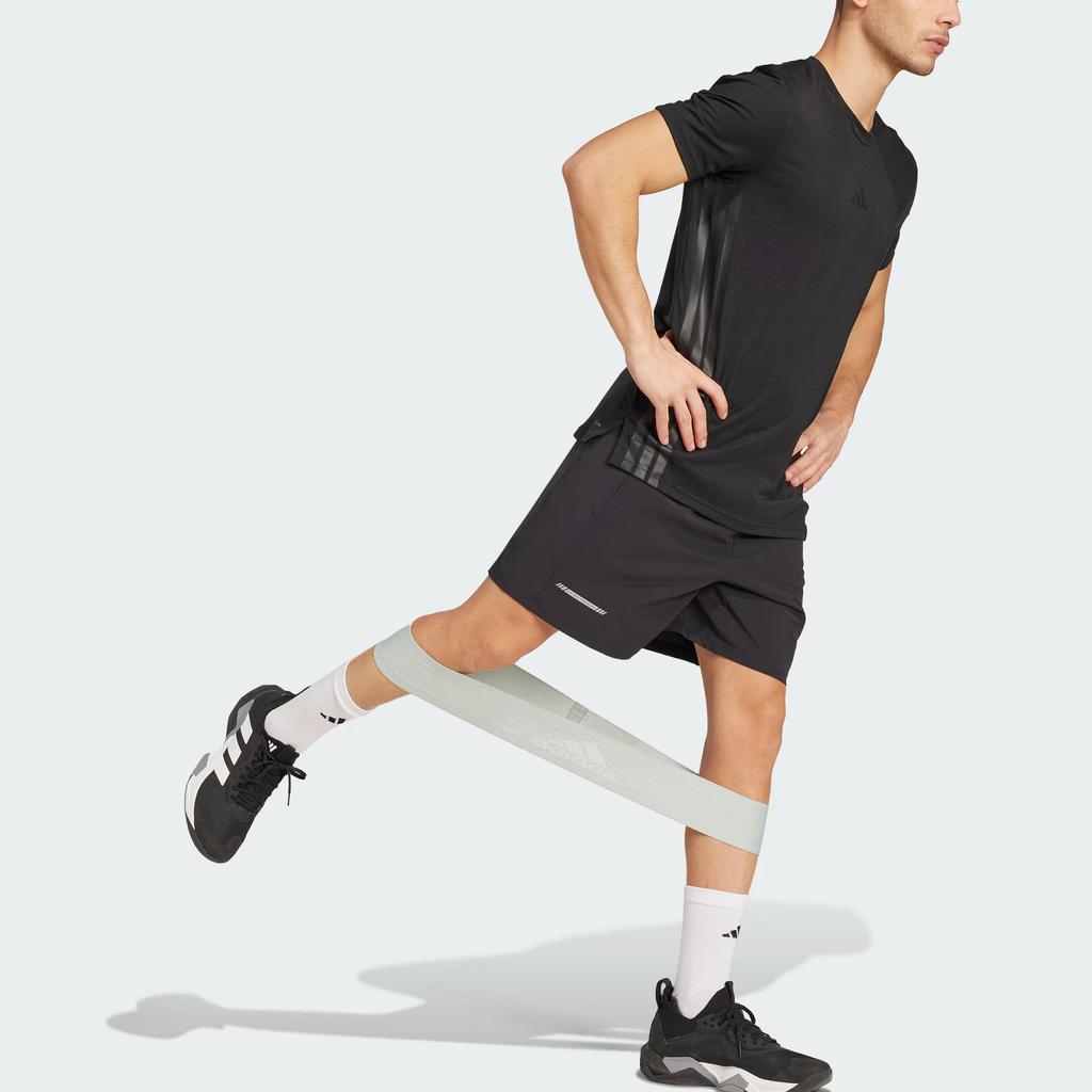 Adidas Essentials Ss25 Fashion Simple Versatile Quick-Dry Sports Shorts Men Shorts Black JM5439