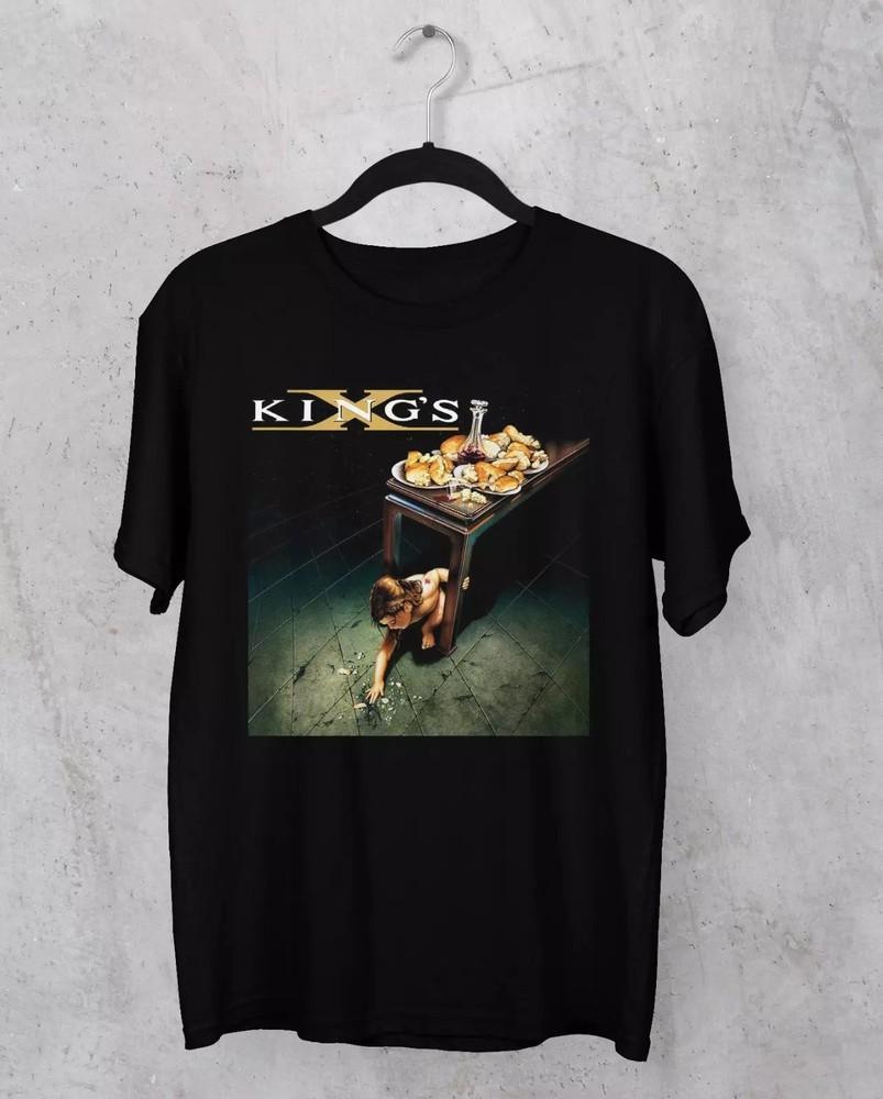 

King s X band album HOT NEW black T-shirt Unisex tee All sizes S-5XL 3F287 Unisex T-Shirt M