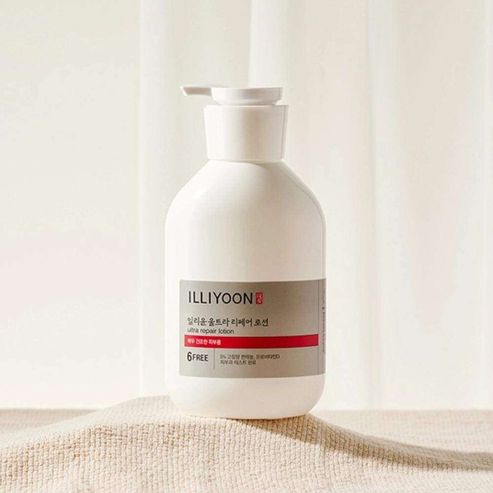 

ILLIYOON Ultra Repair Lotion 350mL, #panthenol #sensitive #skinbarrier Moisturizing, Korean Cosmetics, Kbeauty