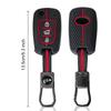 Silikon Schlüsselhülle Fob Für Kia Rio Soul Venga Picanto Rio Sorento Ceed Sportage Für Hyundai i20 i30 Veloster ix20 Fernbedienungsabdeckung