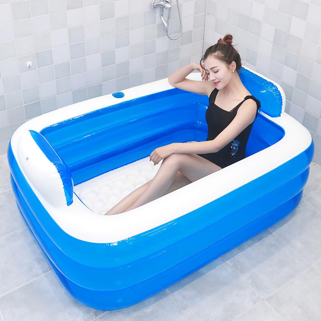 Thick 3 Layer Double Bathtub Easy To Carry And Storage Suitable For Traveling