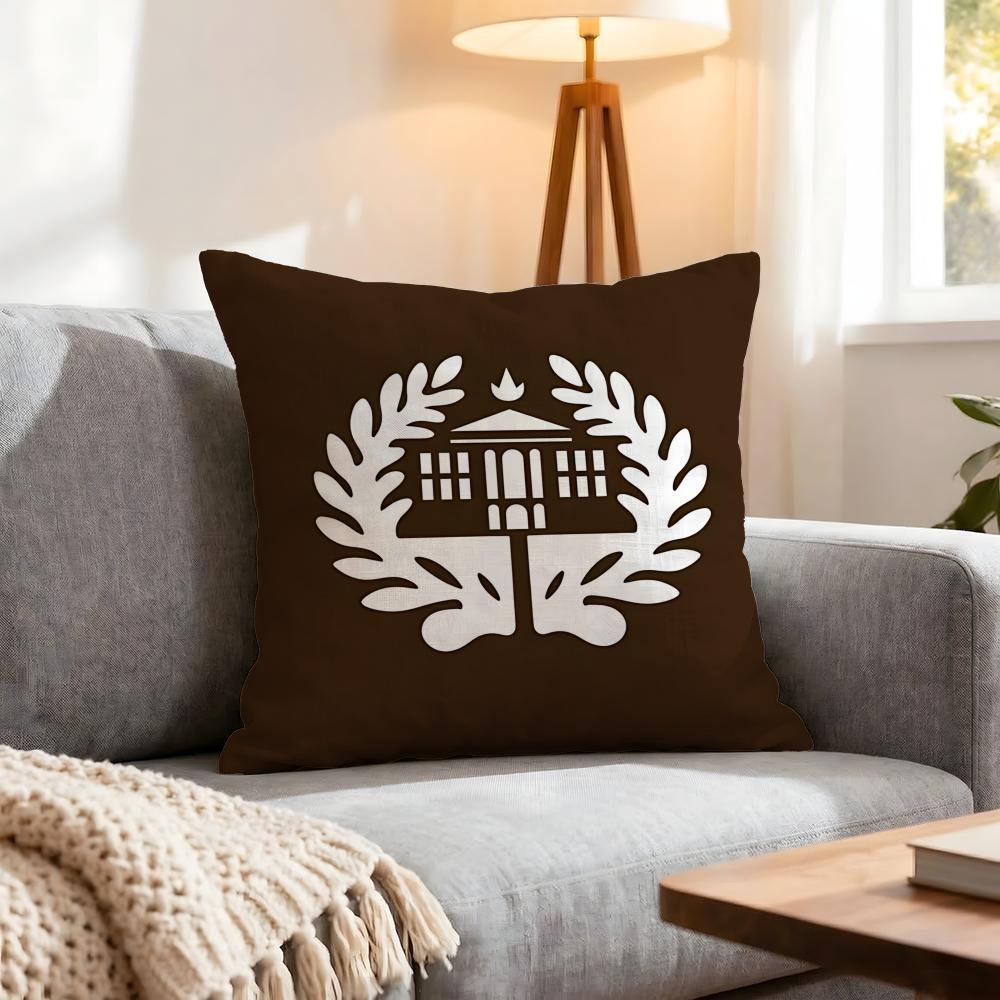 Classic Parliament Cushion Cover 1Pcs Decorative Covers Soft Cushion Case For Sofa Couch Decor 40X40 45X45 Pillowcases