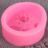 Silicone Cake Mold with 3D Flower Lotus leaf Pattern for Fondant Soap Candy Chocolate Decoration DIY Baking Tools