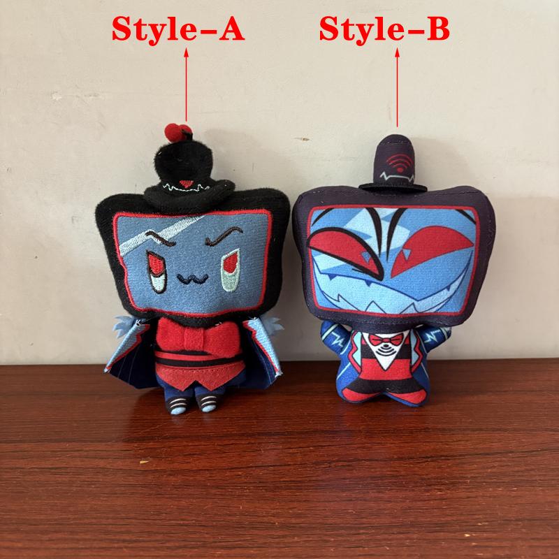 Newest Very Cool Adorned With Coat Colorful 3V Vox Cartoon Animation Character Hazbined Snuggly Dolls Hotel Plushy Figure Desktop Decor