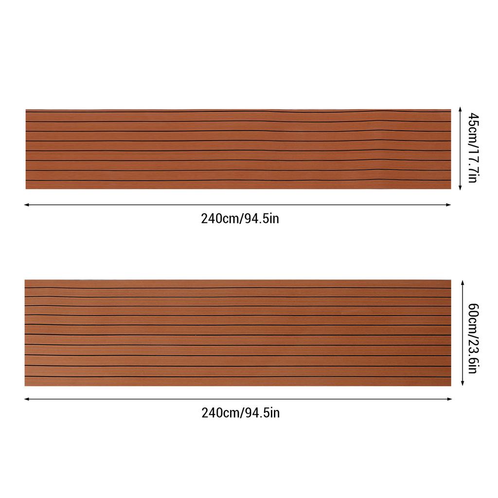 Marine Self Adhesive Flooring Sheet Boat Flooring EVA Foam Mat Abrasion Proof Flexible Cutting Heatproof for Yachts