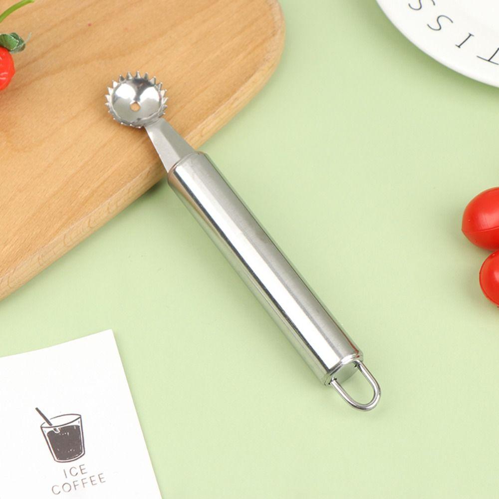 Multifunction Tomato Stalks Picker Cherry Fruit Stem Remover Strawberry Huller Tweezers Leaf Peeler