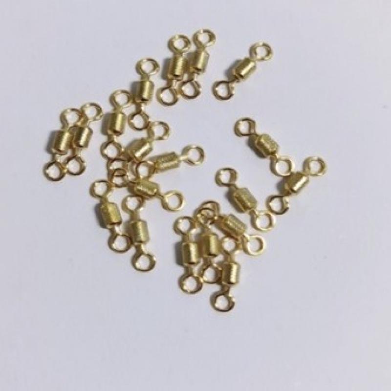 UEDA Embossed Alloy Figure-8 Swivel Ring with High Tensile Strength