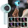 100 Speed Adjustable Portable Handheld Fan Transparent Personal Turbo Fan  Outdoor Travel