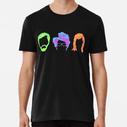 

The It Crowd Silhouette T-Shirt Tee Top Unisex Made in the USA 100% Cotton T-shirt Mens Tees Top 3XL