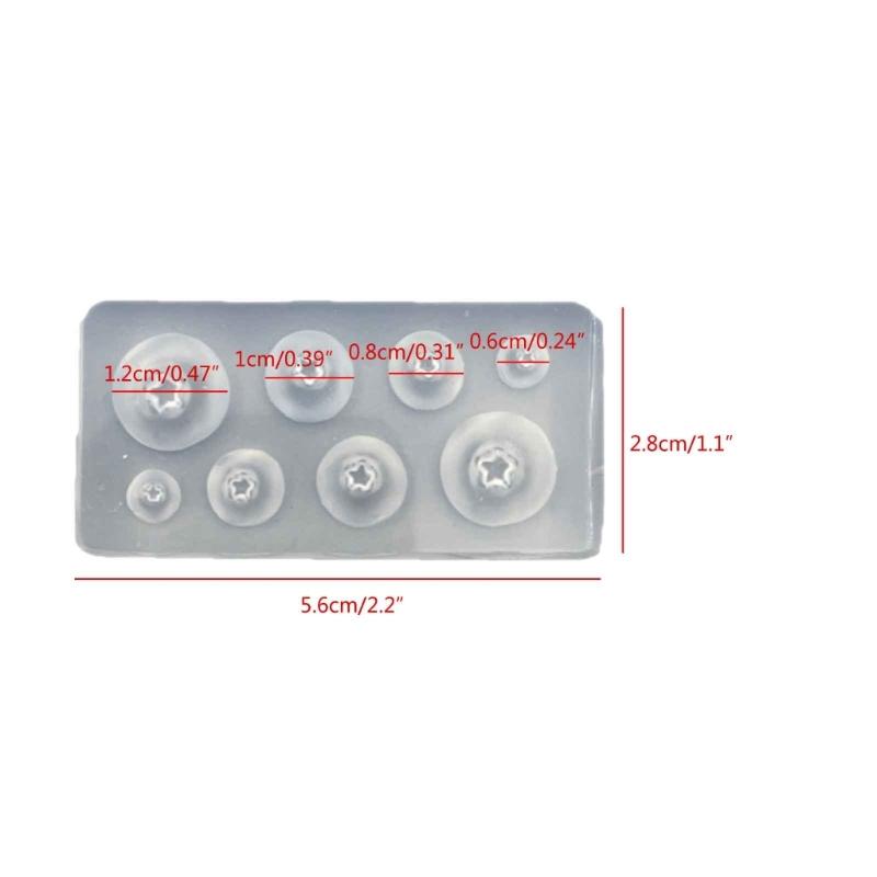 Micro Fruit Silicone Clay Mold Blueberry Silicone Fondant Molds for Cake Cupcake Topper Decoration Nail Art Resin Mold