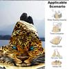 1pc Tiger Print Blanket Lightweight Blanket Throw Blanket For Sofa, Bed, Travel, Camping, Livingroom, Office, Couch, Chair Yy251010074