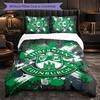 Biancheria da Letto a Tema Hibernian FC Set 3 Pezzi Copripiumino Biancheria da Letto Decorativa Per Stanza Adolescenti Decorazione Casa