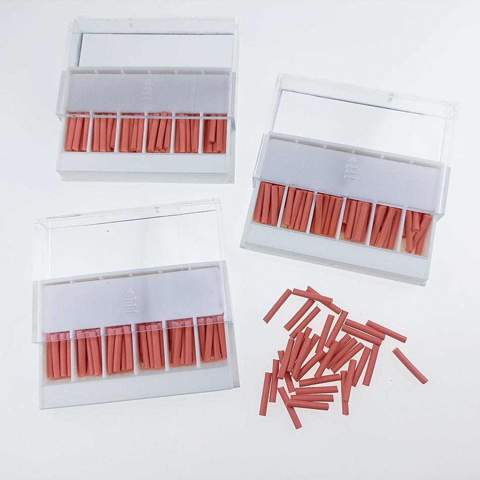 100 Pcs Dental Gutta Percha Obturator Bars For Dental Obturation of Root Canals Endo System