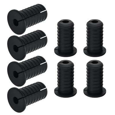 Pack of 8 Silicone Threaded Cable Entry Grommets Heat Resistant Cable Management Solution Upgrades for 19mm Wall Holes