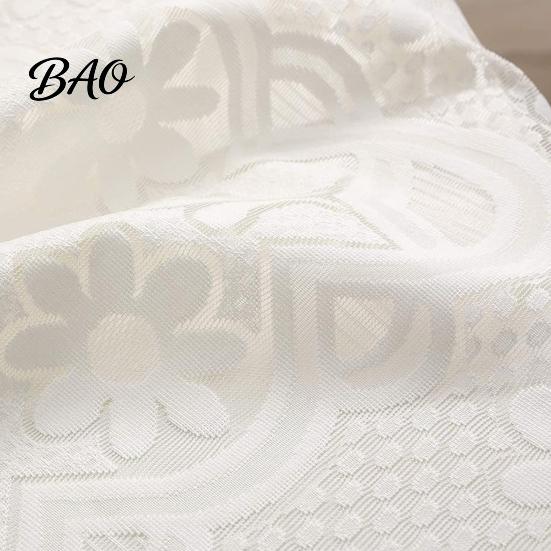 Durable Lace Table Cover Square Floral Doily, Scalloped White Tablecloth, Vintage Style Small Elegant Tablecloth for Coffee Side Tea Party Home Decor