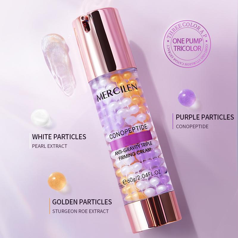 MERCILEN Moisturizing Lotion Polypeptide Condensation Triple Firming Emulsion Moisturizing Firming and Diminishing Fine Lines Facial Essence Emulsion