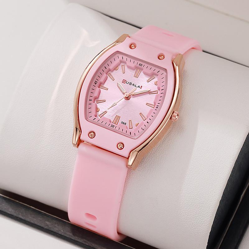 Small Fragrance Style Ladies Silicone Watch With Quartz Movement For Casual Girls