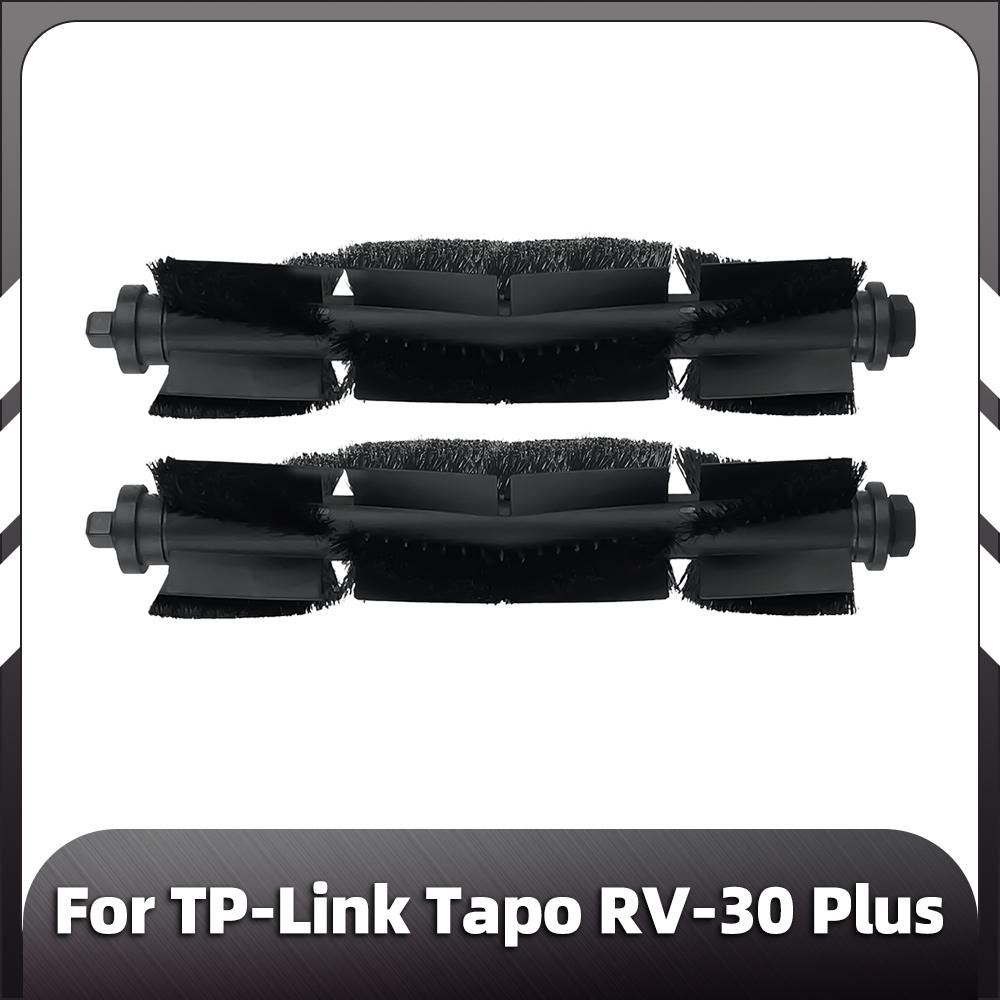 Compatible for TP-Link Tapo RV-30 Plus Robot Vacuum Replacement Main Side Brush HEPA Filter Spare Parts Accessories